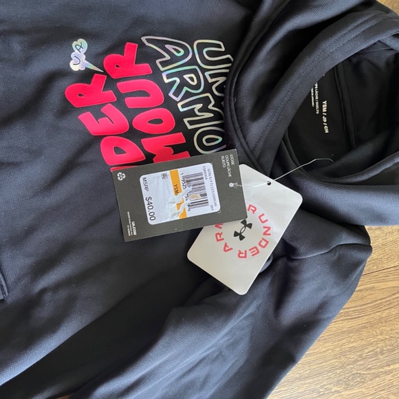 Girls Under Armour hoodie size small NWT - Picture 6 of 7